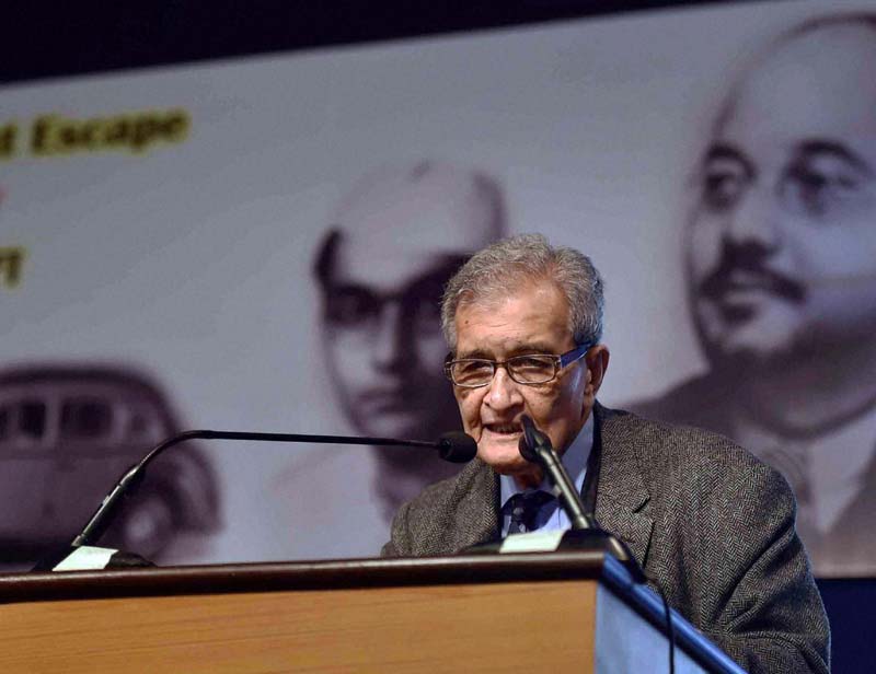 Subhash Chandra Bose’s vision of justice crucial for India; present govt not pursuing it : Amartya Sen