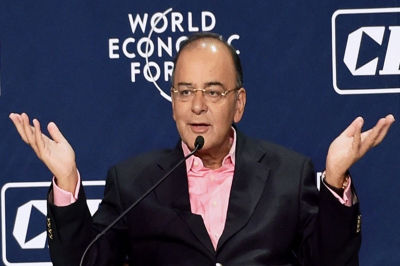 Arun jaitley, finance minister, finance ministry, World economic forum, goods and service tax, gst bill, ease of business, economics growth, india gdp