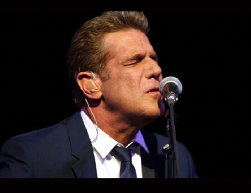 Henley said crossing paths with Glenn Frey in 1970 "changed my life forever, and it eventually had an impact on the lives of millions of other people all over the planet.'' Their popularity well outlasted their breakup in 1980 and the 14-year hiatus that followed. Their records remained consistent sellers, and they were a top touring act over the last 20 years even though Frey and Henley were the only remaining original members. They were joined on stage by guitarist Joe Walsh, who replaced Leadon in the mid-1970s, and bassist Timothy B. Schmit, who stepped in after Meisner quit in 1977. Guitarist Don Felder was added in 1974 but was fired in 2001 amid disputes over money. (AP photo)