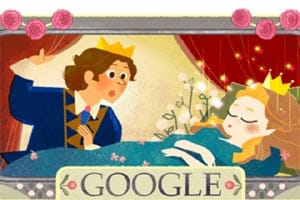 Google doodle honors Charles Perrault on his 388th birthday
