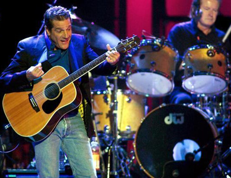 Glenn Frey had success as a solo artist, with songs including "The One You Love'' and "You Belong to the City,'' and careers in movies and television. He appeared on episodes of "Miami Vice'' and "Nash Bridges,'' both featuring his friend Don Johnson, and appeared in the film "Jerry McGuire,'' directed by Cameron Crowe, who had befriended him after he interviewed the Eagles for Rolling Stone magazine in the 1970s. Frey's "The Heat Is On'' was a hit from the "Beverly Hills Cop'' soundtrack, and his "Smuggler's Blues'' inspired a "Miami Vice'' episode. (Reuters photo)