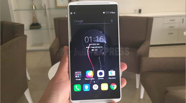Lenovo Vibe X3 features a 5.5-inch full HD IPS display, and is powered by 64-bit Qualcomm Snapdragon 808 processor coupled with 3GB RAM. The smartphone comes with 32GB storage space.