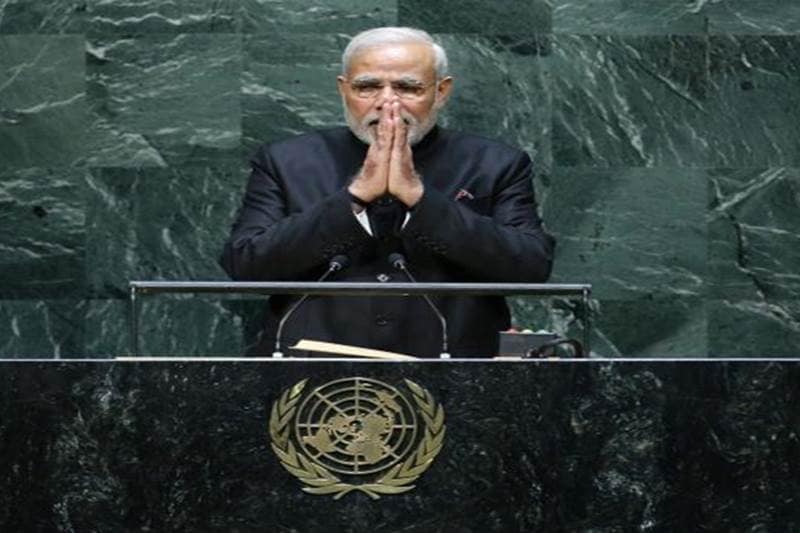 Narendra Modi, united nations economic social council. unecosoc meet, modi poverty comment, unecosoc poverty comment