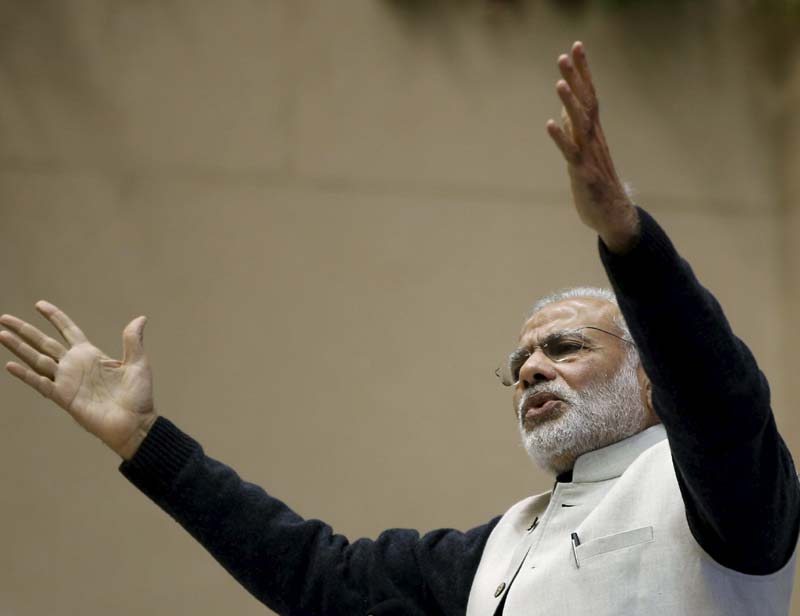 1. Modi said a start-up does not mean a billion dollar company where thousands of people work; it is about employing even 5 people and developing India. Success of start-ups is not only about enterprise, it is about risk taking and adventure also.... There is an energy from within and there are dreams that you have dedicated yourself to.