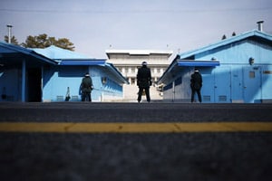 South Korean officials say there have been no disruptions so far at an industrial park jointly operated by the rivals in the North Korean border town of Kaesong. (Reuters photo)