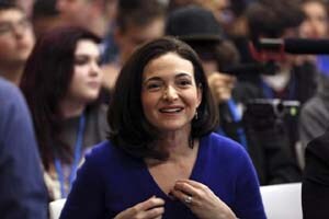 In 2014, Sandberg signed The Giving Pledge, the commitment by wealthy people to give the majority of their wealth to philanthropy in their lifetime, the report said. (Reuters)