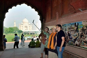 Foreign Exchange Earnings (FEEs) from tourism during January-December last year were Rs. 1,26,211 crore with a growth of 2.3 per cent as compared to Rs. 1,23,320 crore during January-December 2014. (PTI photo) Foreign Exchange Earnings (FEEs) from tourism during January-December last year were Rs. 1,26,211 crore with a growth of 2.3 per cent as compared to Rs. 1,23,320 crore during January-December 2014. (PTI photo)