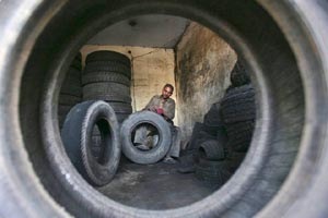 The ongoing and recently concluded investments in tyre manufacturing in India by domestic and multinationals are to the tune of Rs 36,000 crore. (Reuters) The ongoing and recently concluded investments in tyre manufacturing in India by domestic and multinationals are to the tune of Rs 36,000 crore. (Reuters)