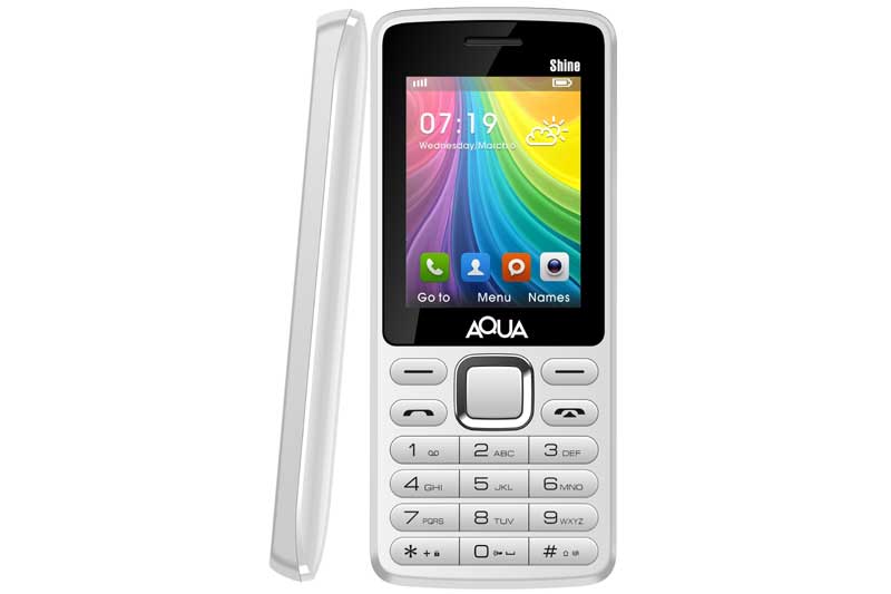Aqua Shine, Aqua Shine feature phone, Aqua Shine price, Aqua Shine features, Aqua Shine specs, Aqua Shine phone, smartphones