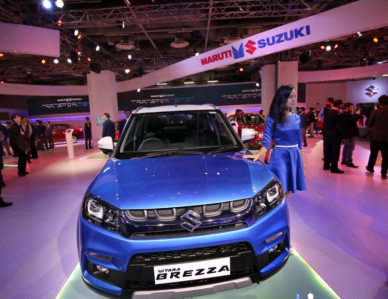 The long-awaited Maruti Vitara Brezza did finally break its cover on the day 1 of the Auto Expo 2016 - the Motor Show. Scheduled to be launched in the first half of this year, the Maruti Suzuki Vitara Brezza will face competition from cars like Ford EcoSport, Tata Nexon and Mahindra TUV300. The company also revealed its specifications at the biennial event. Here are 5 things that you should know about the Maruti Vitara Brezza sub-4 metre SUV. (Express photo)