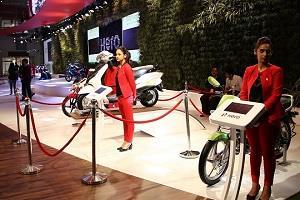 Hero MotoCorp pavilion at Auto Expo 2016