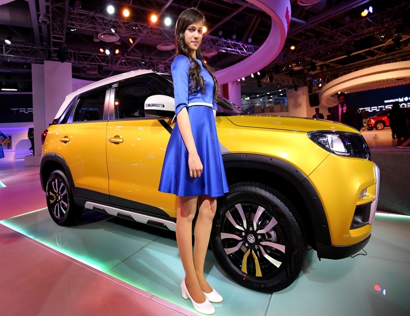 4. Maruti Vitara Brezza will be made available only in a diesel engine initially, though a petrol version too is under development which will come later on. The diesel engine powering the compact SUV is the same 1.3-litre DDiS 200 that also does duty on the Ciaz. This engine is good for 89bhp and 200Nm. The petrol engine, on the other hand, could feature a new 1.5-litre petrol mill. The petrol-engined model will be exported from India. (Express photo)
