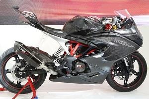 TVS Akula 310 race concept Auto Expo 2016 TVS Akula 310 race concept Auto Expo 2016