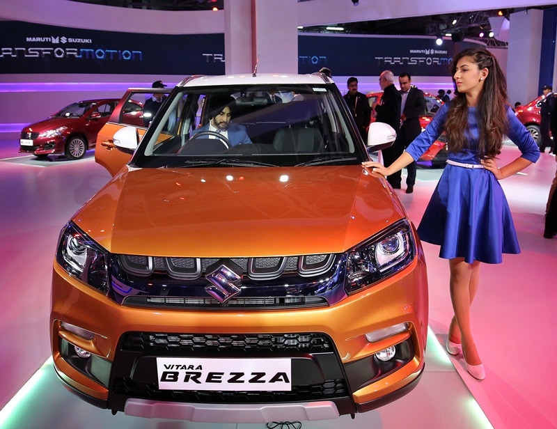 3. Unlike the last two launches from the company - Baleno and S-Cross, the Maruti Vitara Brezza will be retailed through regular Maruti Suzuki dealerships and not Nexa. With this product, Maruti Suzuki wants to target mass buyers and aims to sell around 10,000 units per month. (Express photo)