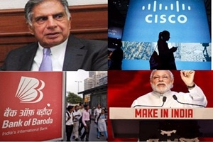 Make in India, Make in India week latest news, Make in India week news, Make in India mumbai, Ratan Tata, Ratan Tata news, Bank of Baroda, Bank of Baroda Q3, Snapdeal, Gold prices, Anil Agarwal, Tata Stell, Budget 2016, Cisco, TRAI, Cisco, latest buisness news, top buisness news