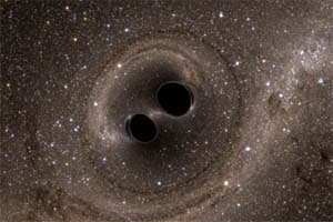 The microwave-spectrum observation provides the first direct evidence for the theory that black holes feed on clouds of gas. (Reuters)