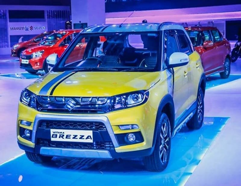 1. Maruti Vitara Brezza shares its platform with the Swift and the Dzire, and thus all three cars share most of their components. The Brezza will be the company's first sub-compact SUV, and will be positioned below the S-Cross Crossover. (Express photo)