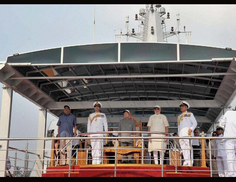 Narendra Modi speech, PM Modi Speech, International Fleet Review, Modi on global Economy, PM Modi on world navies, Fleet Review, Make in India initiative, Security And Growth, reap economic benefits