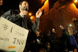 Rahul Gandhi, JNU, JNU Protest, jnu students, jnu news, jnu issue, rahul gandhi speech, rahul gandhi news, rahul gandhi attacks modi, rahul gandhi attacks bjp, rahul gandhi at jnu