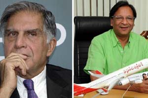 Reacting to Ratan Tata's comments, SpiceJet's Ajay Singh said all the airlines were asked "to serve our great country before we got profitable rights to fly abroad" under the 5/20 rule.