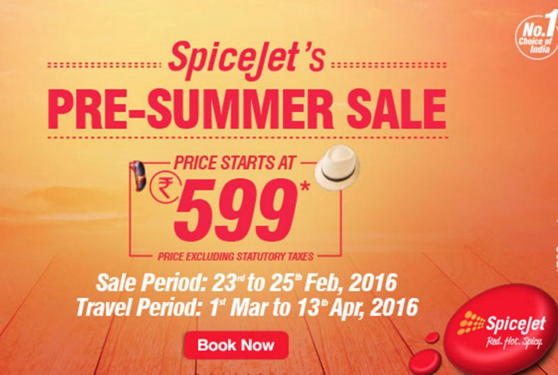 spicejet offers 2016, spicejet rs 599 offer, spicejet ticket sale offer, spicejet flight ticket sale, spicejet summer sale offer, spicejet pre summer sale, spicejet super summer sale, spicejet summer sale offer, spicejet off season sale, off season sale, spicejet super summer sale booking, spicejet airlines summer sale, spicejet offers today, spicejet ticket offers today, spicejet special offers today, spicejet offers for domestic flights today