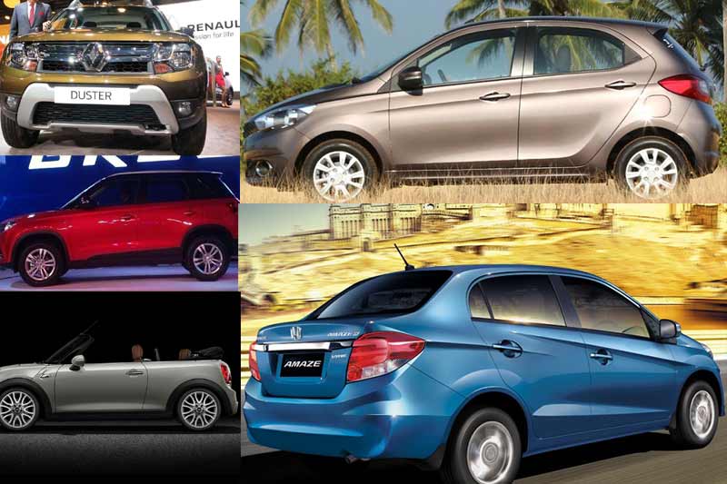 Maruti Suzuki Vitara Brezza, Vitara Brezza price, Vitara Brezza launch, Vitara Brezza mileage, Vitara Brezza features, Tata Tiago, Tata Tiago price, Tata Tiago launch, Tata Tiago features, Tata Tiago mileage, Honda Amaze Facelift, Honda Amaze Facelift price, Honda Amaze Facelift launch, Honda Amaze Facelift features, Honda Amaze Facelift mileage, Renault Duster Facelift, Renault Duster Facelift price, Renault Duster Facelift launch, Renault Duster Facelift features, Renault Duster Facelift mileage, Mini Cooper S convertible, Mini Cooper S convertible price