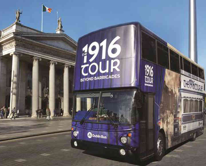 Dublin Bus launches ‘The 1916 Tour – Beyond Barricades’ Dublin Bus launches ‘The 1916 Tour – Beyond Barricades’