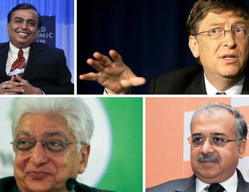 Forbes, Forbes list, Forbes richest man, Forbes richest man list, Forbes richest man in world, richest man in world, forbes richest man in world 2016, forbes richest man of india, richest man of india, mukesh ambani, dilip sanghvi, azim premji, bill gates