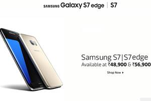 Samsung Galaxy S7, Galaxy S7 Edge available on Flipkart priced at Rs 48,900, Rs 56,900 respectively Samsung Galaxy S7, Galaxy S7 Edge available on Flipkart priced at Rs 48,900, Rs 56,900 respectively