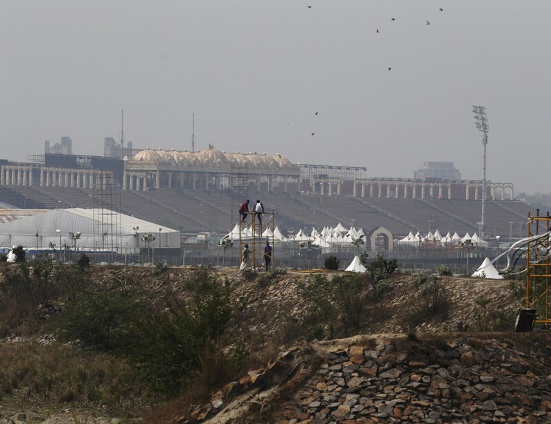 sri sri event, Art of living event, sri sri event in Delhi, sri sri event over yamuna bridge, ravi shankar event, ravi shankar event in Delhi, ravi shankar event photos, sri sri ravi shankar event, sri sri event issue, sri sri event conflict