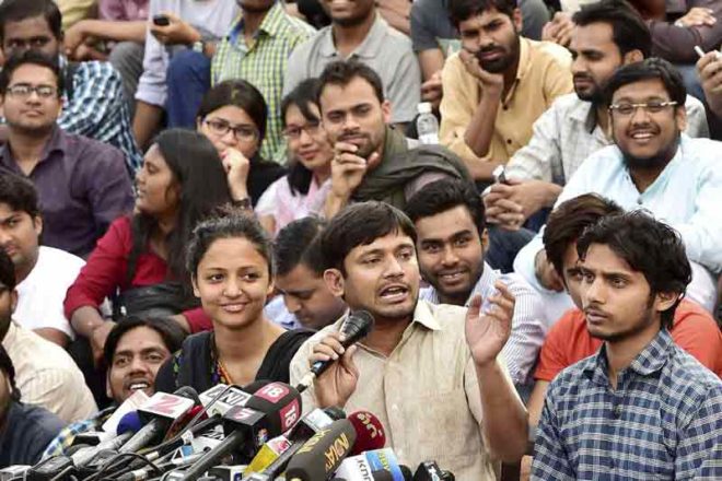 kanhaiya kumar, kanhaiya kumar caste, kanhaiya speech, kanhaiya kumar news, kanhaiya assaulted, kanhaiya kumar attacked, abvp, jnu, jnu case, jnu news, jnu controversy, jnu protest, jnu issue