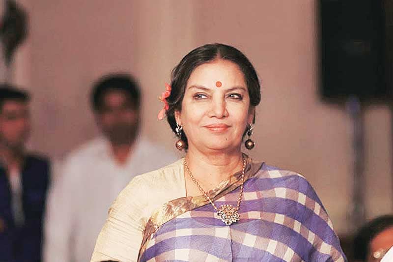 Actor Shabana Azmi