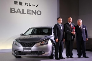 Maruti Suzuki Baleno, first exhibited at the Frankfurt Motor Show in September, 2015, was launched in India on 26th October, 2015. 