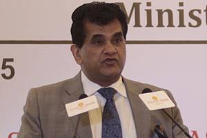 New Delhi’s expanding economic ties with the US, which has a great ecosystem for disruptive business models, is critical for accelerating innovation-driven entrepreneurship and business creation through start-ups here, NITI Aayog CEO Amitabh Kant said on Thursday. (Express Photo)
