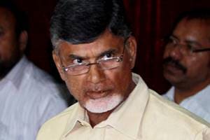 Andhra Pradesh Chief Minister N Chandrababu Naidu. (Express Photo)