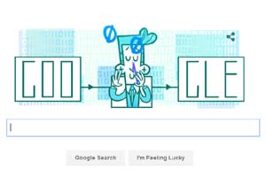 Google doodle marks Claude Shannon’s 100th birthday Google doodle marks Claude Shannon’s 100th birthday