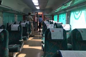 IRCTC, railways' catering arm, has been given on-board catering responsibility for the Gatimaan Express.