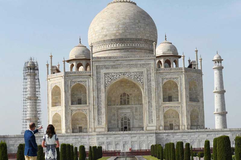 William and Kate arrived in Mumbai on April 10 and laid a wreath at the Taj Palace hotel, which was targeted in the 2008 terrorist attacks that killed 166 people in the city. They played cricket with local children and met Bollywood stars and business leaders at a charity ball before flying to New Delhi, where their schedule included lunch with Indian Prime Minister Narendra Modi and a birthday party to honor Queen Elizabeth II, who turns 90 next week. (PTI)