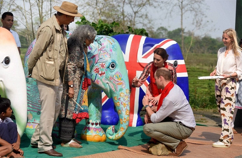 kate middleton, price william, prince william and kate, prince william in india, kate middleton in india, kaziranga national park, royal couple in india