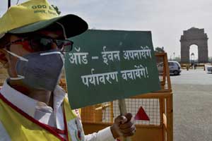 Odd even rule in Delhi: Gain from less cars offset by polluted winds Odd even rule in Delhi: Gain from less cars offset by polluted winds