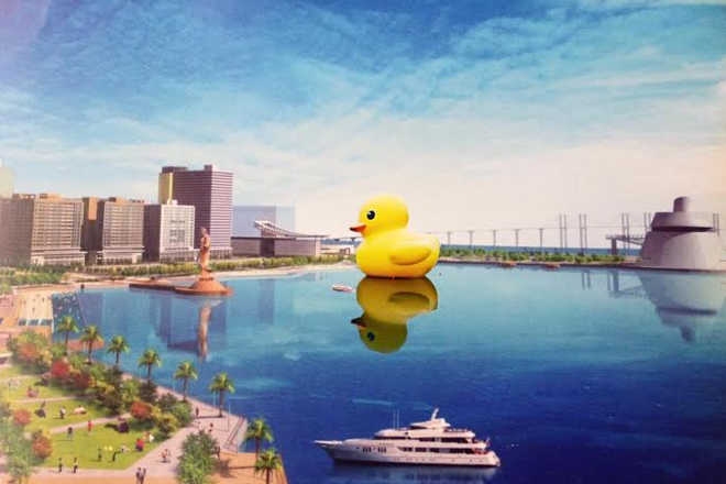 World famous Rubber Duck visits Macao this summer