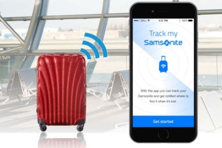 Samsonite introduces Track&Go solution to locate lost luggage Samsonite introduces Track&Go solution to locate lost luggage