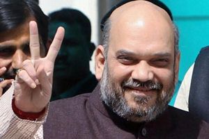 Taking a jibe at Gandhi over her remarks yesterday that she does not fear anybody,BJP chief Amit Shah said she is "right" and that is why such "scams" keep coming out in the open. (PTI) Taking a jibe at Gandhi over her remarks yesterday that she does not fear anybody,BJP chief Amit Shah said she is "right" and that is why such "scams" keep coming out in the open. (PTI)