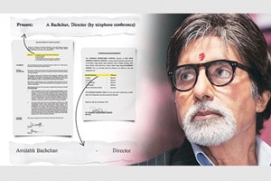 One of the two certificates of incumbency and board resolutions issued on December 12, 1994 which show Amitabh Bachchan as director of an offshore company. (Source: IE) One of the two certificates of incumbency and board resolutions issued on December 12, 1994 which show Amitabh Bachchan as director of an offshore company. (Source: IE)