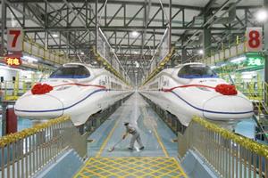 Chinese bullet train