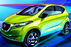 Datsun redi-GO looks more or less similar to the original concept that had made its debut at the 2014 Delhi Auto Expo.