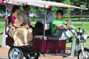 The ministry said in a gazette notification that the provisions of sub-section 66 of the Motor Vehicles Act, 1988, will not apply to e-carts and e-rickshaw used for carrying goods or passengers with personal luggage The ministry said in a gazette notification that the provisions of sub-section 66 of the Motor Vehicles Act, 1988, will not apply to e-carts and e-rickshaw used for carrying goods or passengers with personal luggage