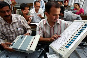 Electronic Voting Machines, Rajnath Singh, Bharat Electronics Ltd, Electronic Corporation of India Ltd