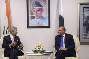 S Jaishankar, Aizaz Ahmed Chaudhry, Pathankot terror attack