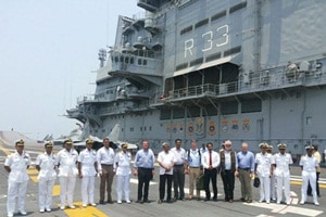 Carter is on a two-day tour of Karwar in neighbouring Karnataka and Goa before proceeding for New Delhi. (Source: Twitter) Carter is on a two-day tour of Karwar in neighbouring Karnataka and Goa before proceeding for New Delhi. (Source: Twitter)